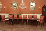 Federal style dining table and chair set