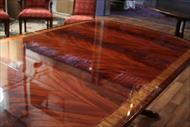 Standard mahogany finished dining table