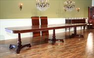antique reproduction dining table