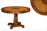 High end antique reproduction center table