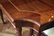 custom cut corner dining table