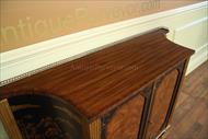 rosewood cabinet with cross banding