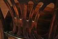 solid walnut dining chairs