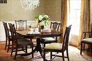 Chippendale mahogany dining chairs