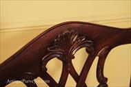 Chair crest with detailed handcarving