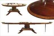 Custom mahogany dining table