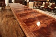 extra large mahogany dining table