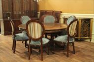 3530-158 mahogany dining table and chair set
