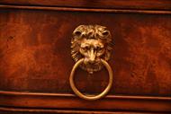 Lion mask and drop handle drawer pulls
