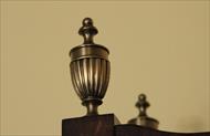 Brass urn finials
