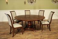 transitional jupe table with set of chairs 