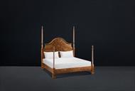 Mahogany king size poster bed