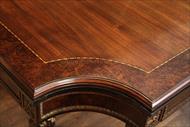 Corner details on a Osterly Manor dining table