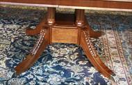 Mahogany table pedestal for sale