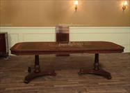 mahogany dining table with leaves