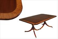 Mahogany dining table made in the USA