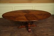 Solid walnut dining table