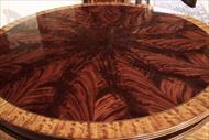 Flame mahogany  table