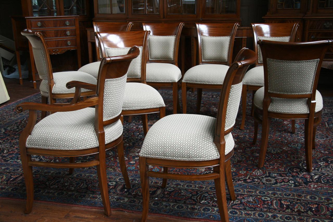 Mahogany Dining Room Chairs With Upholstered Back | eBay