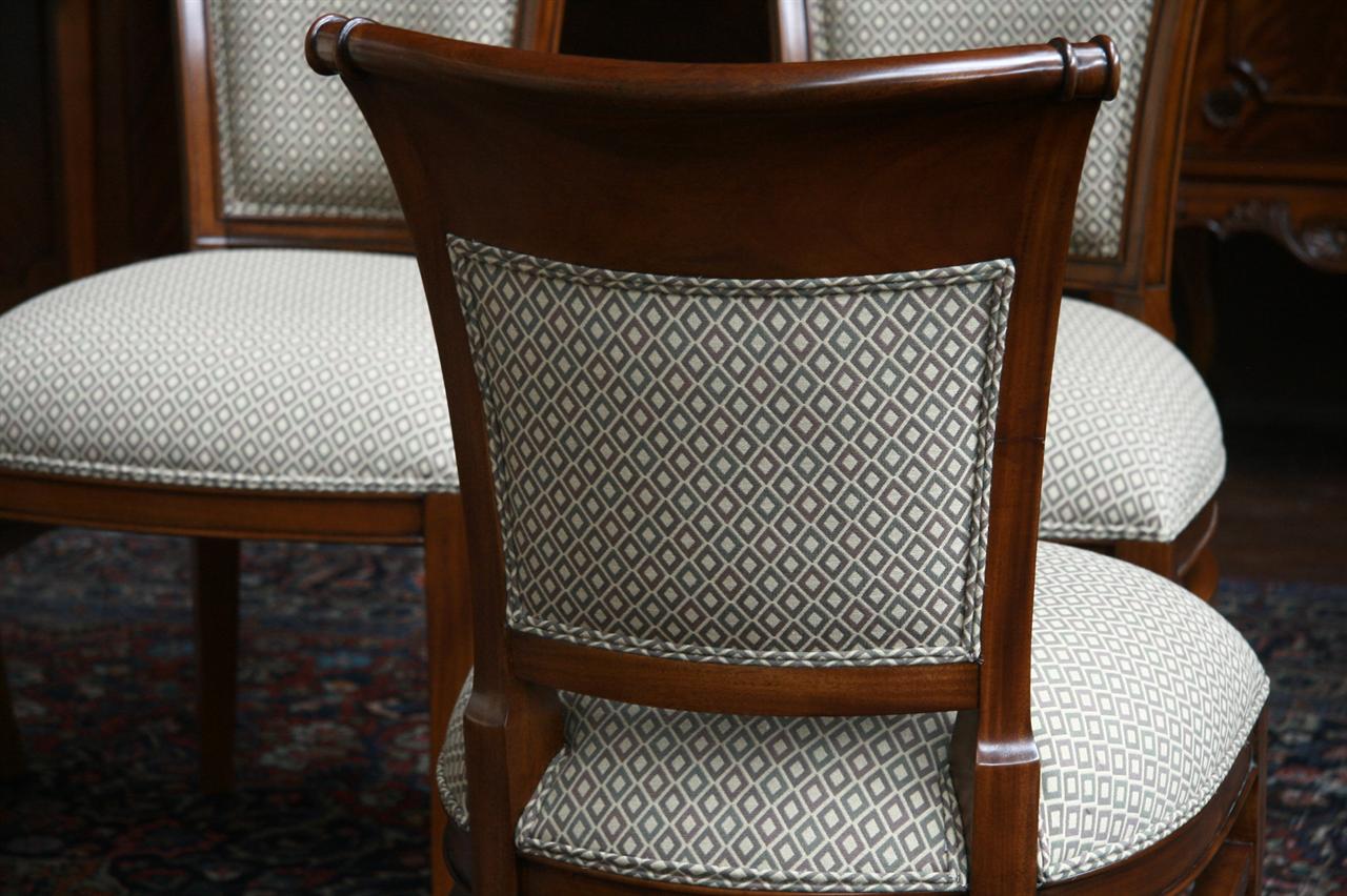 used upholstered dining room chairs