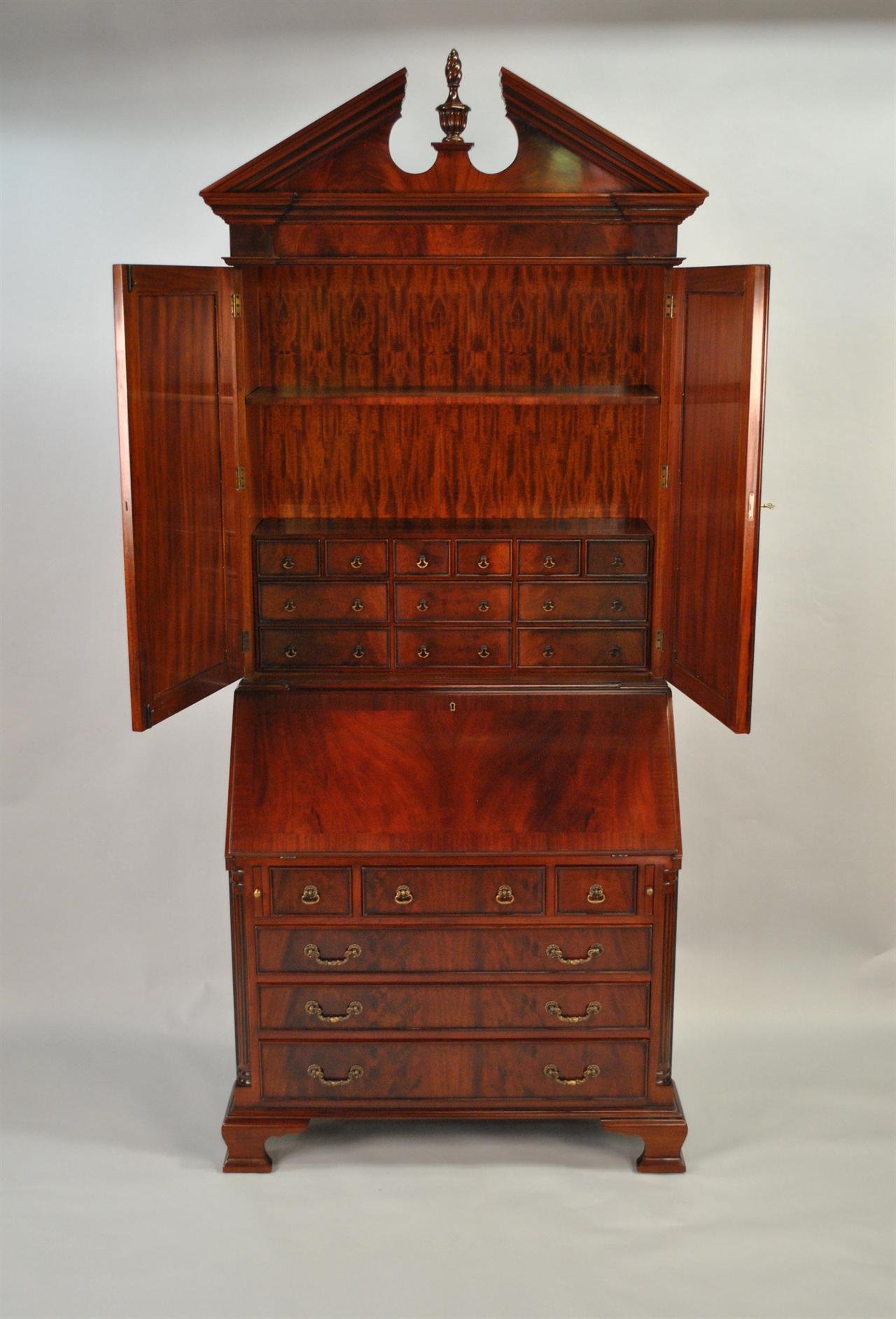 Antique Style Secretary Desk, Colonial Secretary desk