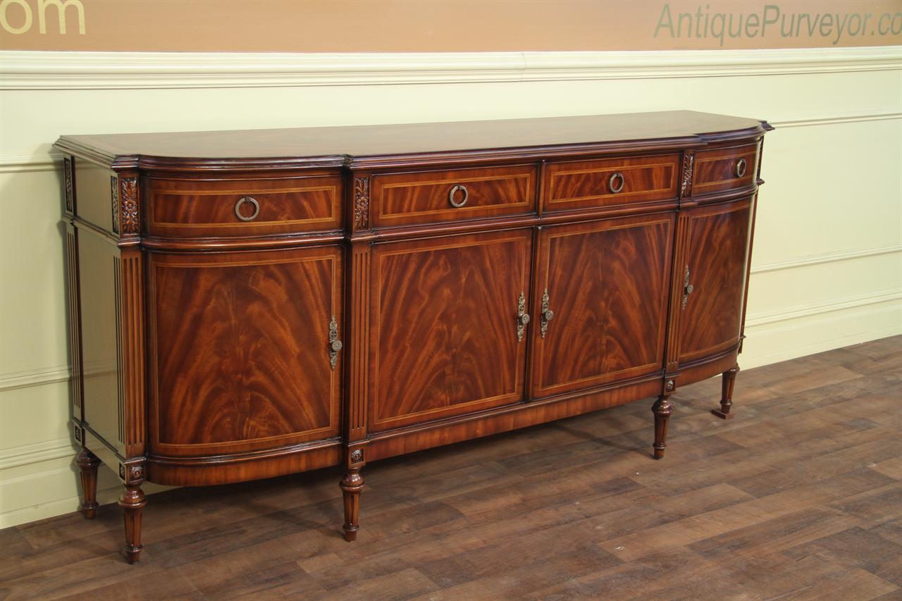 High End Antique Reproduction Dining Room Sideboard