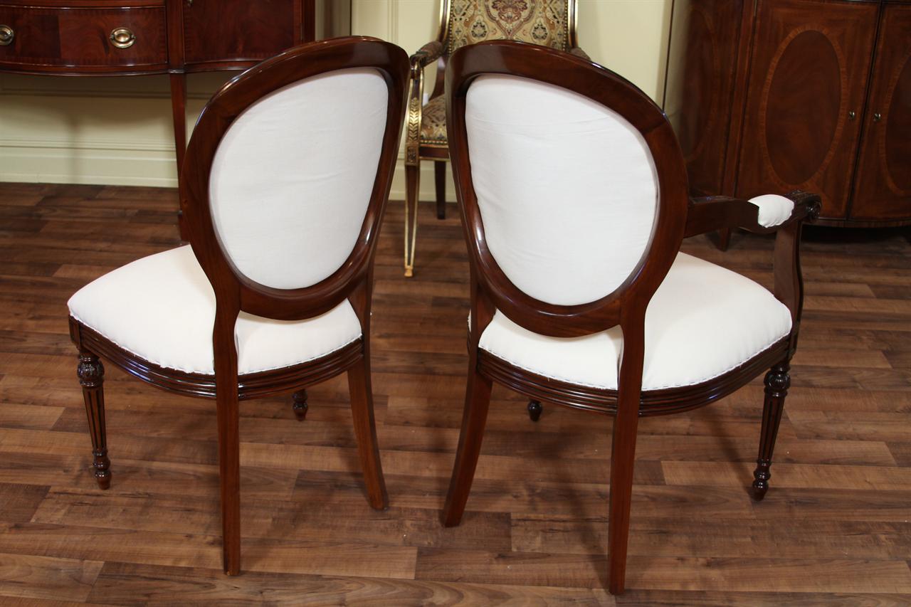Round Back Dining Room Chairs