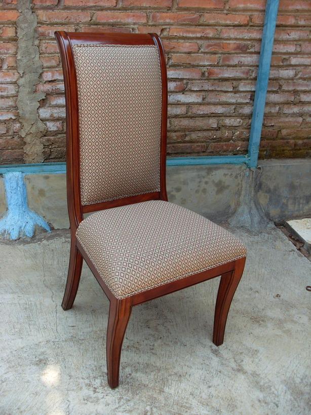 Upholstered Dining Room Chairs | Regency | Solid Mahogany Dining ...