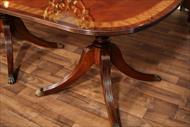 12 foot high end mahogany dining table