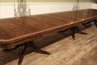 Theodore Alexander dining table top details