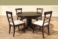 mahogany dining table set with chairs