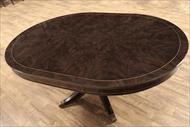 66-inch oval dining table