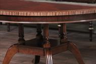 mahogany dining table 60 inch round