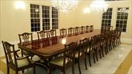 Chippendale dining chairs 