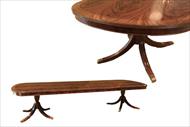 mahogany dining table seats 12 to 14