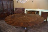 3530-158 round dining table by Maitland Smith