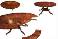 Round Maitland Smith dining table