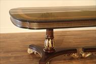 Fancy, luxurious mahogany dining table