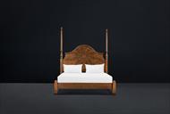 King poster bed headboard