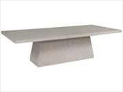 ar Monte Box Pedestal Table,2300-877C,Lexington Furniture