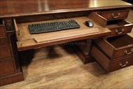 mahogany computer desk