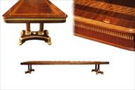 Custom Regency style banquet table