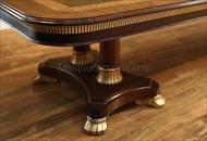Extra large mahogany dining room table