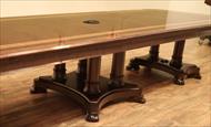 mahogany boardroom table