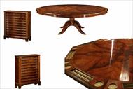 mahogany poker table 