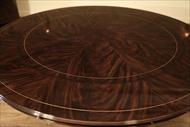 Round dining table for 8 to 12 people