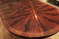 round mahogany dining table