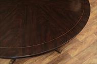 Dark mahogamy dining table