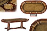 Jonathan Charles Poker table for Sale, Showroom Sample