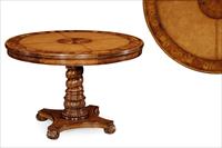 High end antique reproduction center table